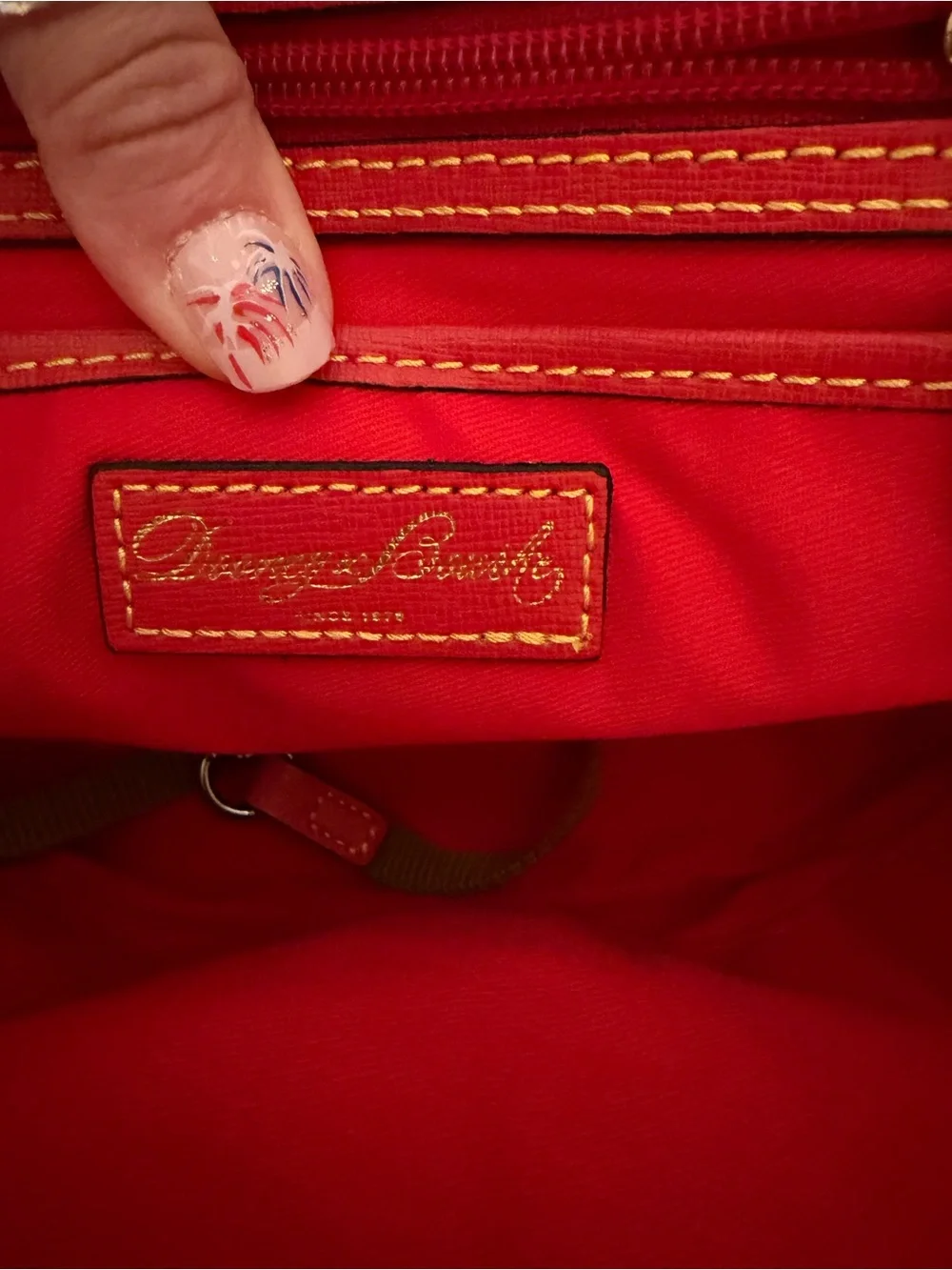 Rare vintage Dooney & Bourke whimsy Bitsy bag nwot - Picture 4 of 12